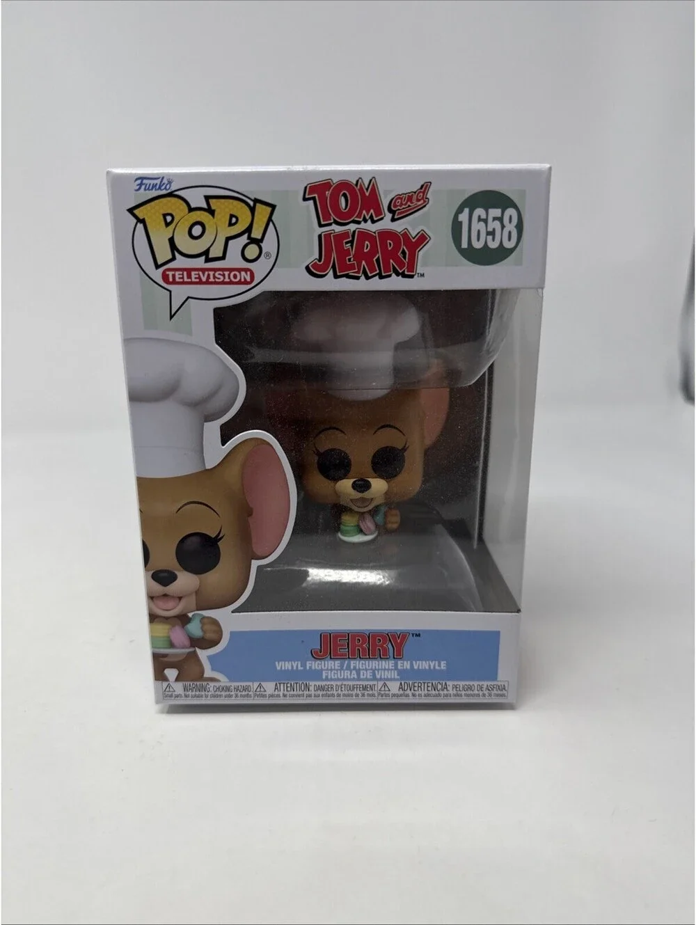 Pop! TV Tom & Jerry Series 3 Chef Jerry #1658 Vinyl Figure Funko
